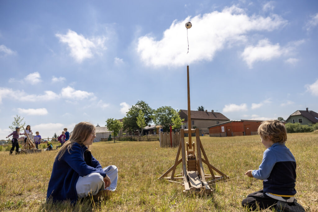 trebuchet, historypark ledčice
